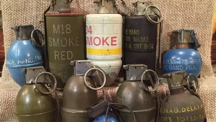 Peledak Granat Yang Di Gunakan Dalam Perang