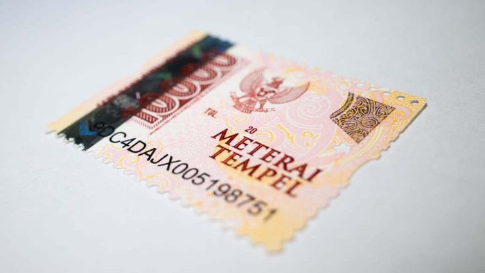 Tempelan Materai Berfungsi Sebagai Bukti Kuat Surat