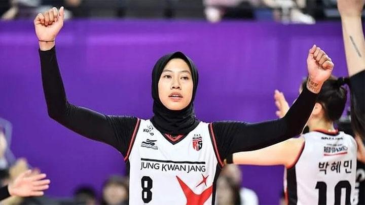 Pemain Bola Voli Putri Indonesia Megawati Hangestri