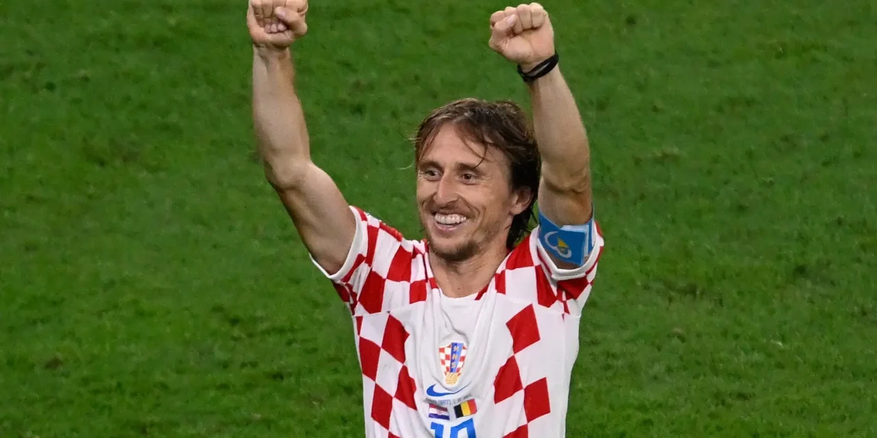 Pemain Bola Kroasia Luka Modric Dengan Skill Hebatnya