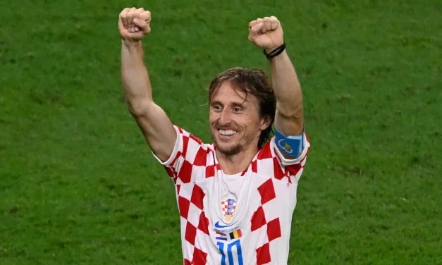Pemain Bola Kroasia Luka Modric Dengan Skill Hebatnya