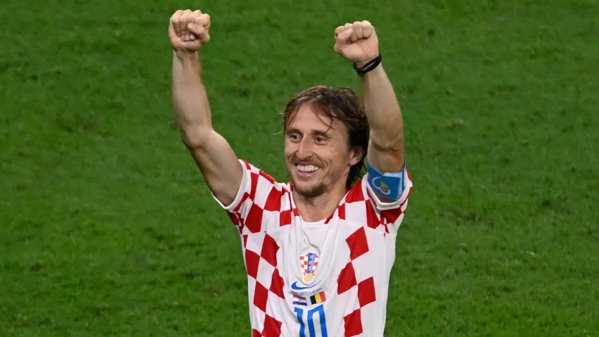 Pemain Bola Kroasia Luka Modric Dengan Skill Hebatnya